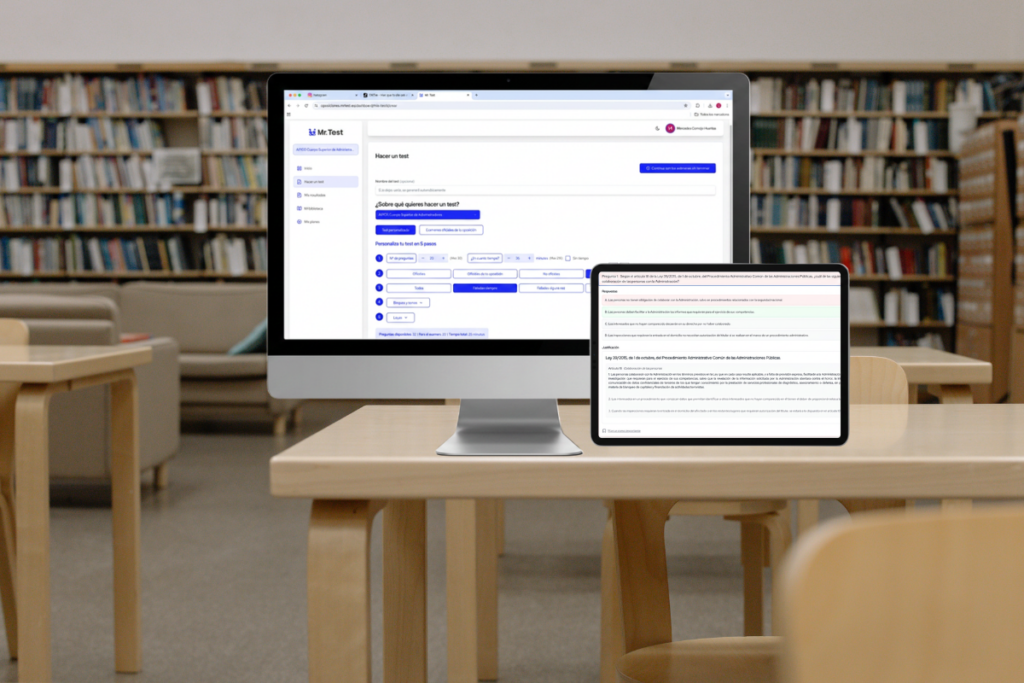 Organizar el estudio de tu oposición con Mr. Test